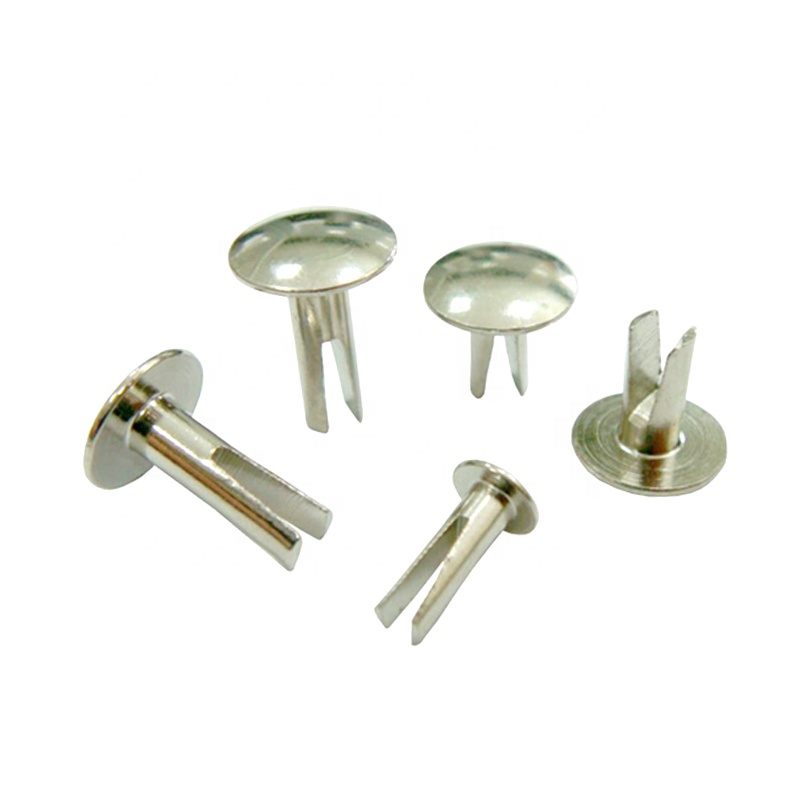 Factory Direct Aluminum Alloy Stainless Steel Cymbal Bifurcate Split Rivet